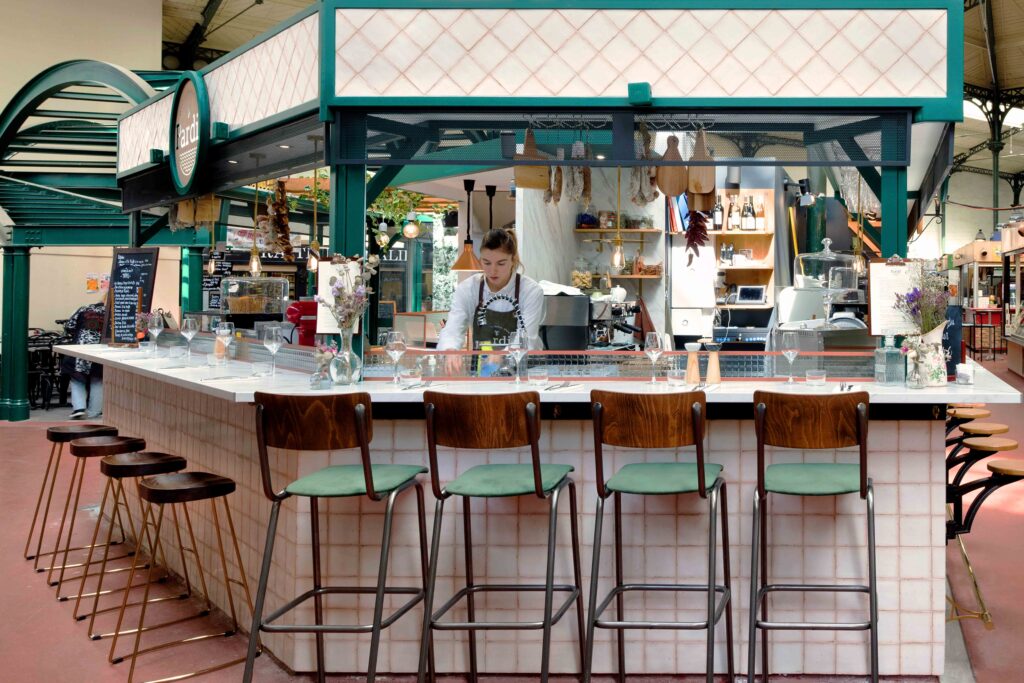 Restaurant PARDI Paris - Agence Del In - rénovation Architecture d'intérieur Scénographie
